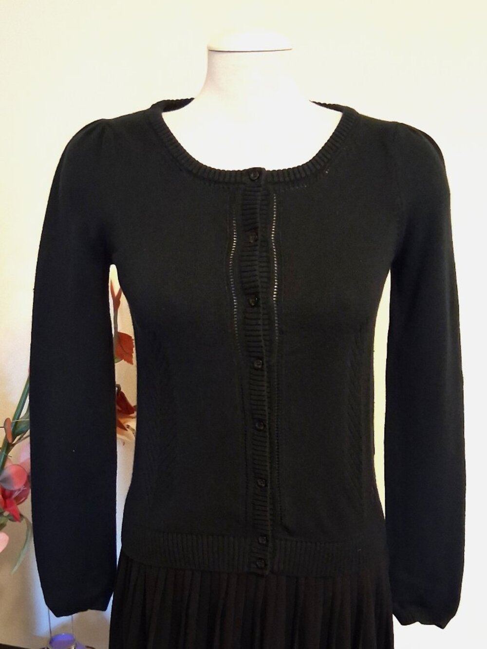 NWOT Peak Performance Knit Cardigan Sweater Premium Quality Structured Knitwear